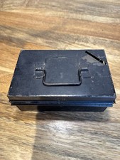 Antique Tin Money Box Small
