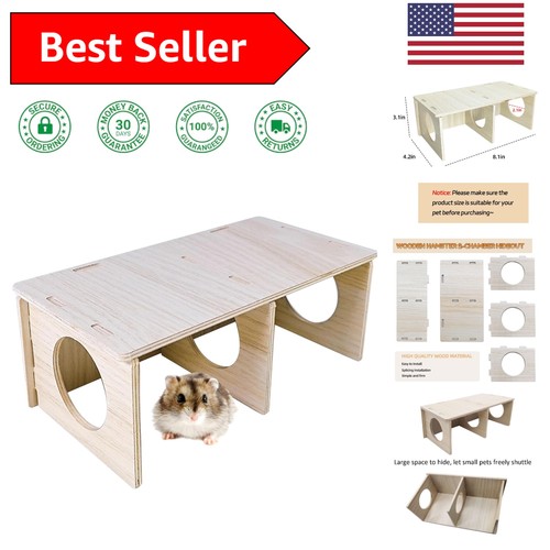 Chew safe hamster hideout - chew-safe,