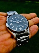 Alpha Explorer  mechanical automatic men's watch sapphire crystal 39mm