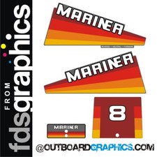 Mariner 8hp rainbow outboard