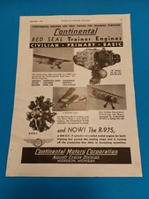 Continental Motors Aircraft