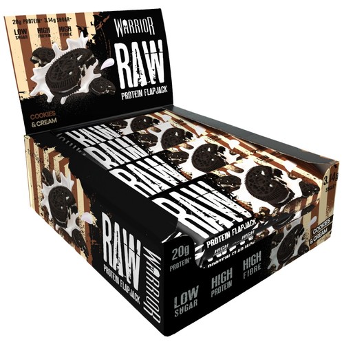 Warrior raw protein - protein, flapjack