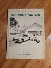 Restore a Triumph The Roadster