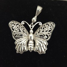 Italian Silver Necklace  And