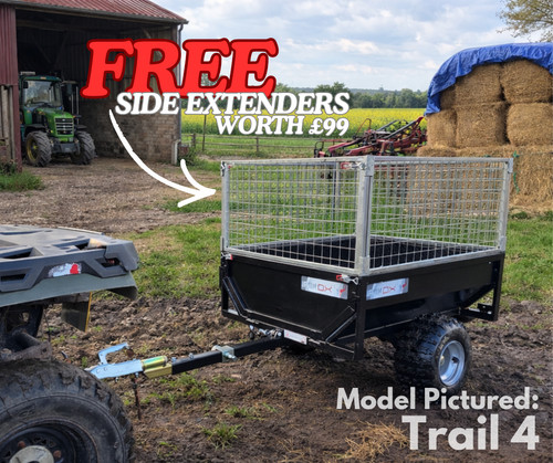 Atv quad bike trailer - quad,