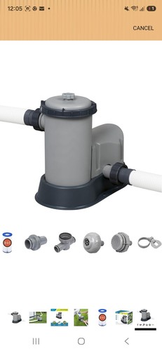 Bestway flowclear filter - flowclear,