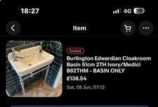 Burlington Edwardian Ivory