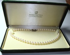 BOXED MIKIMOTO AKOYA CULTURED