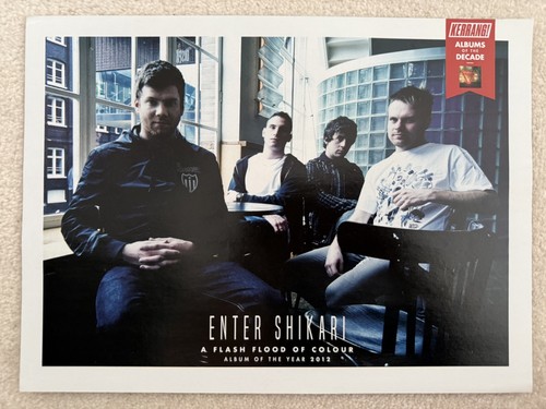 Enter shikari kerrang poster - enter,