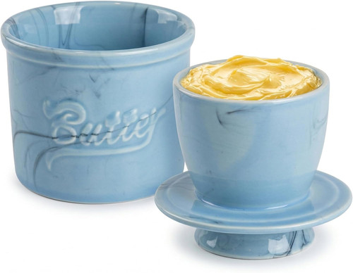 French butter crock for - butter,