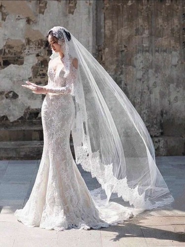 Soft lace wedding - uk, 2m