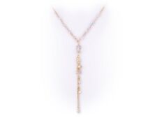 AB Crystal Cascade NECKLACE AB