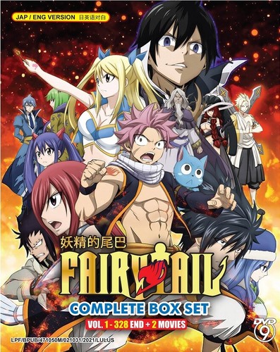 Dvd anime fairy tail complete - dvd,