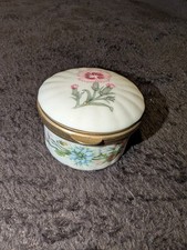 Vintage Aymsley Trinket Box Wild TUDOR Design Great Condition with Original Box