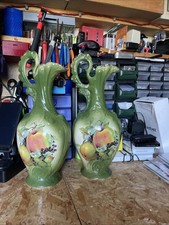 VINTAGE Green JUG
