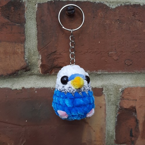 Budgie keyring gift - gift, |