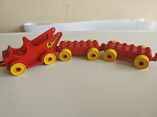 Vintage red lego duplo - lego,