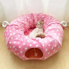 Cat Tunnel Bed for Indoor