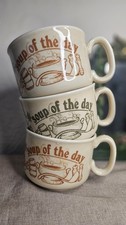 Vintage Churchill Soup Mugs