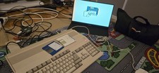 Commodore Amiga 500 with games - TESTED, WORKING