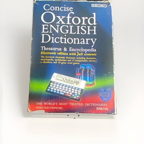 Seiko oxford english - oxford,