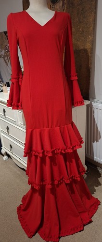 Red spanish flamenco dance - red,