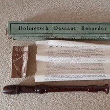 Genuine Dolmetsch Descant