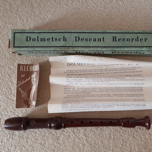 Genuine dolmetsch descant - genuine,