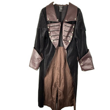 Leg Avenue Assassin's Creed Arno Dorian Costume Coat Velvet Adult XL-*COAT ONLY*