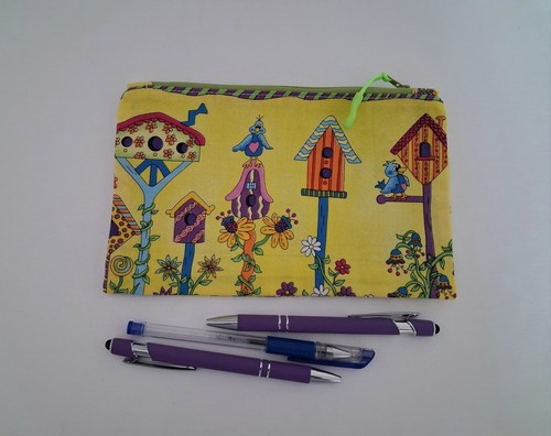 Bright birdhouses pencil - bright,