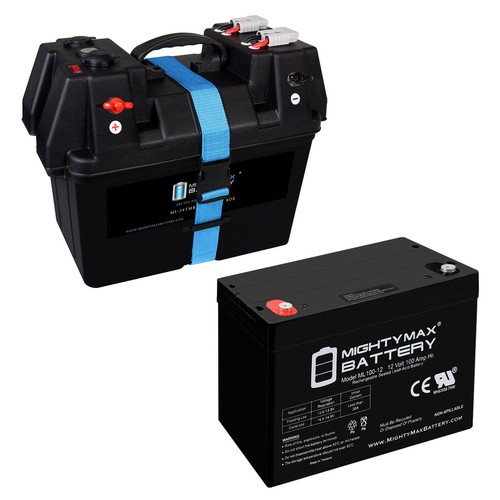 Mighty max 12v 100ah - 12v, sla