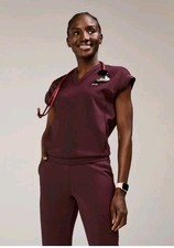 FIGS Mira V-Neck Banded Scrub