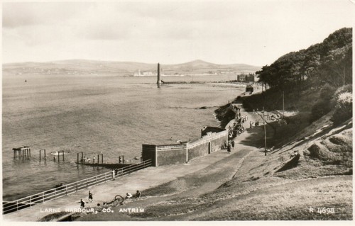 Larne harbour antrim ireland - antrim,