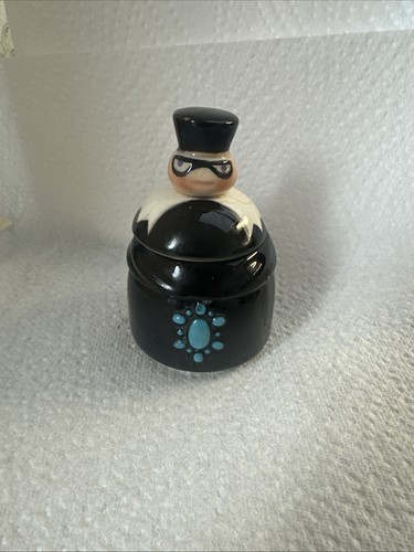 German mustard pot - by, w