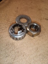GILERA DNA 50cc 2001 REAR WHEEL NUT WASHER AND CAP