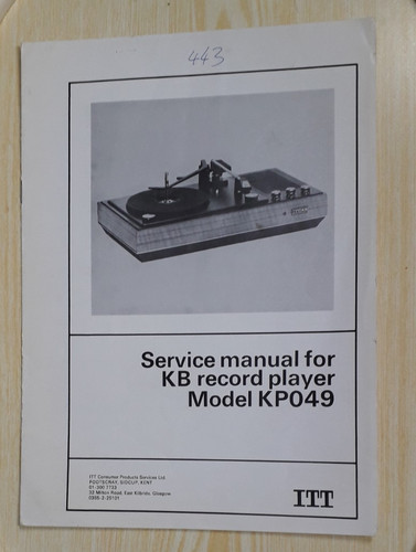 Itt model kp049 record - kp049,