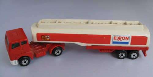 Matchbox exxon petrol tanker - exxon,