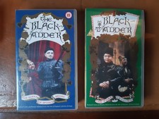 The Blackadder Complete First Series. Two VHS Cassette Tapes