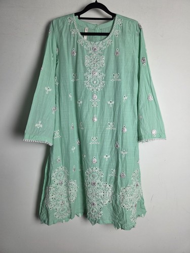 Motif mint green and white - mint,