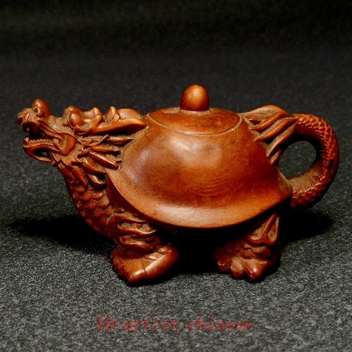 Inch chinese boxwood carved - inch,