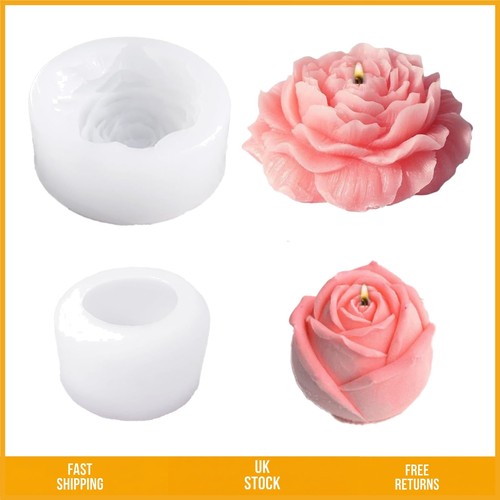 Elegant floral silicone candle - elegant,