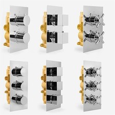 1 / 2 / 3 Way Chrome Concealed