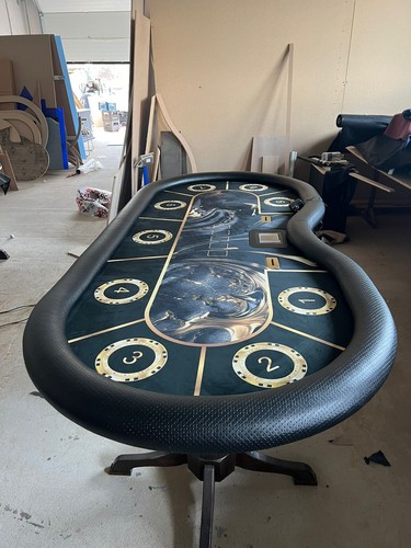 Professional poker table with - poker,