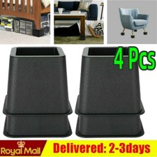 4/8PCS Furniture Raisers Risers Chair Bed Riser Stands Elephant Feet 4 inch