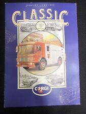 1992 Corgi Toys The Classic Range Catalogue for January to June