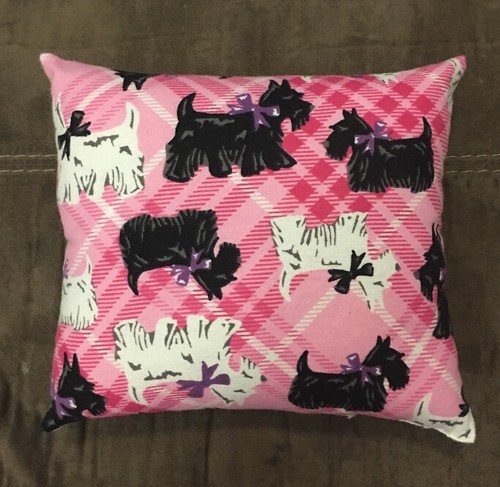 Handmade fleece scottie dog - fleece,