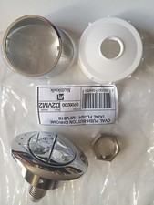 Oval Push Buyer Chrome Dual Flush Button Toilet System Multiwik D2VM2