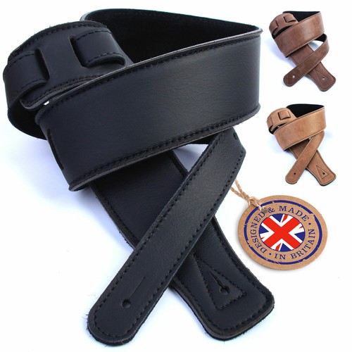 Genuine leather guitar - guitar, strap