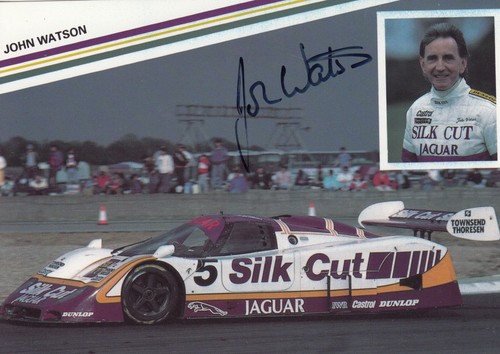 Signed john watson - watson, silkcut