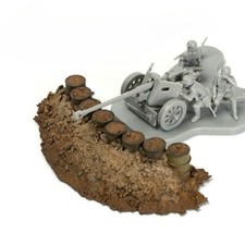 Diorama 1/72 Oil Drum Sandbag